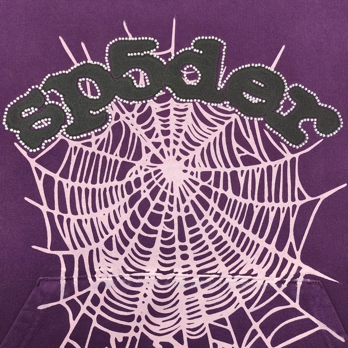 SP5DER WEB HOODIE PURPLE